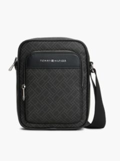 Hilfiger Flag Crossbody Reporter Bag — Black 1