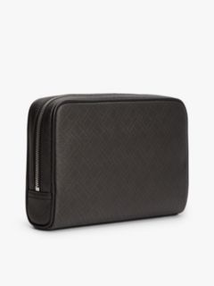 Hilfiger Flag Mixed Texture Pouch — Black 2