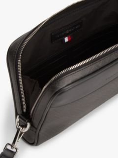 Hilfiger Flag Mixed Texture Pouch — Black 4