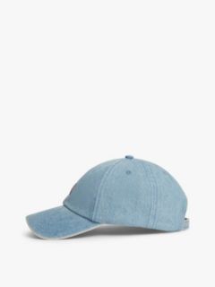 Heritage Logo Denim Baseball Cap — Blue 3