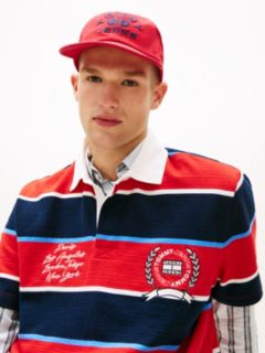 Gym Logo Embroidery Trucker Cap — Red 4