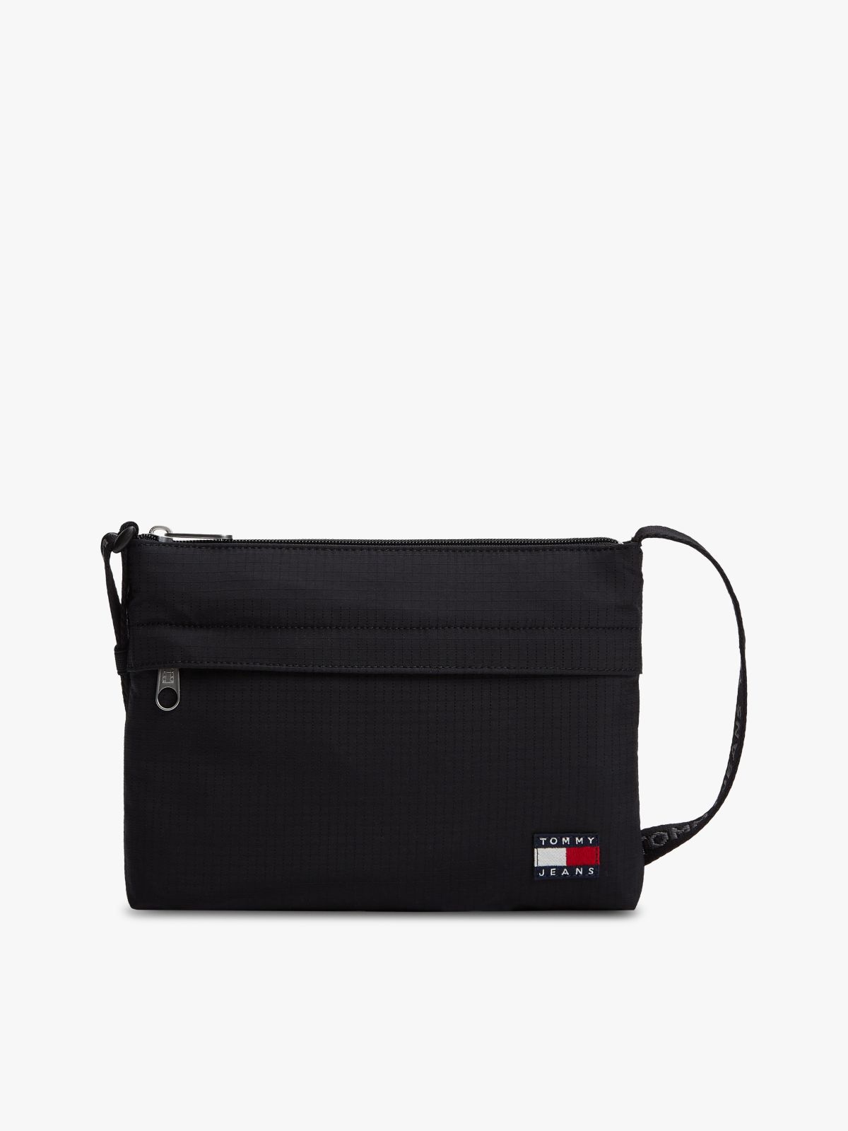 Essential Ripstop Crossbody Sacoche Bag — Beige