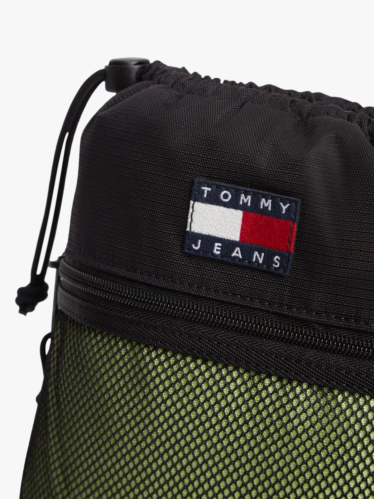 Logo Ripstop Crossbody Outdoor Bag — Black