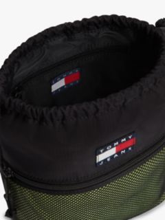 Logo Ripstop Crossbody Outdoor Bag — Black 4