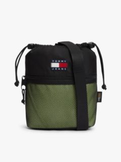 Logo Ripstop Crossbody Outdoor Bag — Black 1