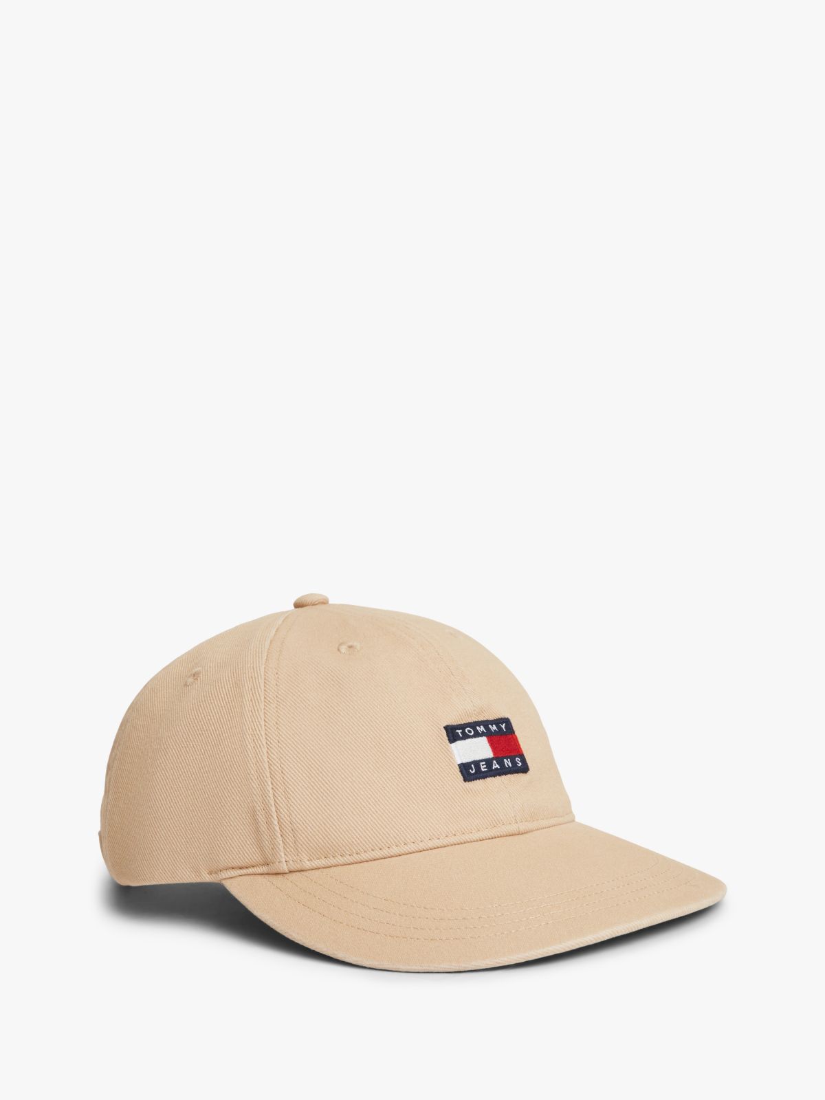 Heritage Logo Washed Baseball Cap — Beige