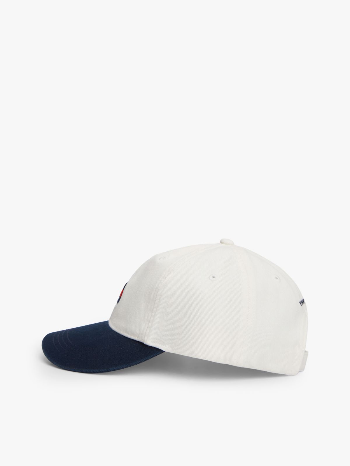 Heritage Logo Washed Baseball Cap — White