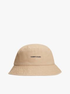 Heritage Logo Washed Bucket Hat — Beige 2