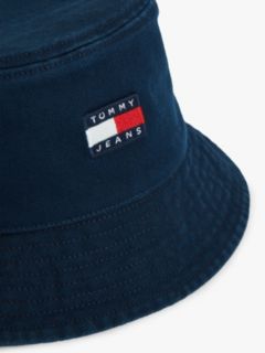 Heritage Logo Washed Bucket Hat — Blue 3