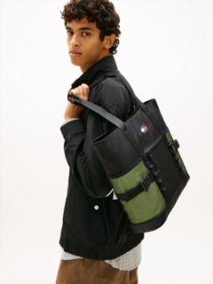 Logo Ripstop Outdoor Tote Bag — Black 5