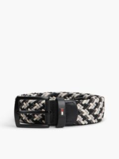 Denton Enamel Flag Woven Belt — Black 4