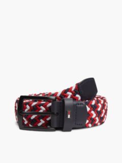 Denton Enamel Flag Woven Belt — Blue 1