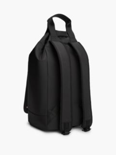 Metal Logo Crossbody Sling Bag — Black 2