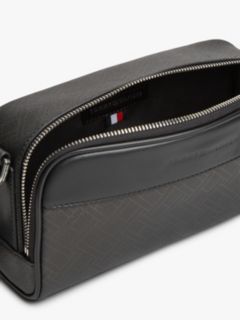 Embossed Flag Crossbody Camera Bag — Black 4