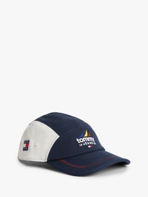 blue archive back embroidery patch cap for men tommy jeans