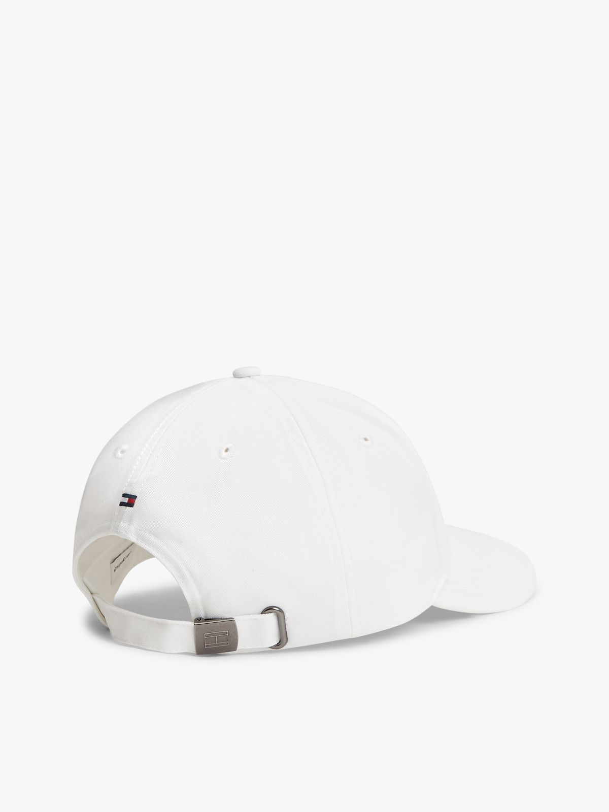 Graphic Embroidery Six-Panel Baseball Cap — White