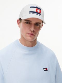 Graphic Embroidery Six-Panel Baseball Cap — White 4