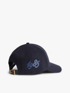 Logo Patch Six-Panel Baseball Cap — Blue 2