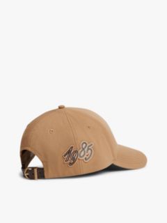 Logo Patch Six-Panel Baseball Cap — Brown 2