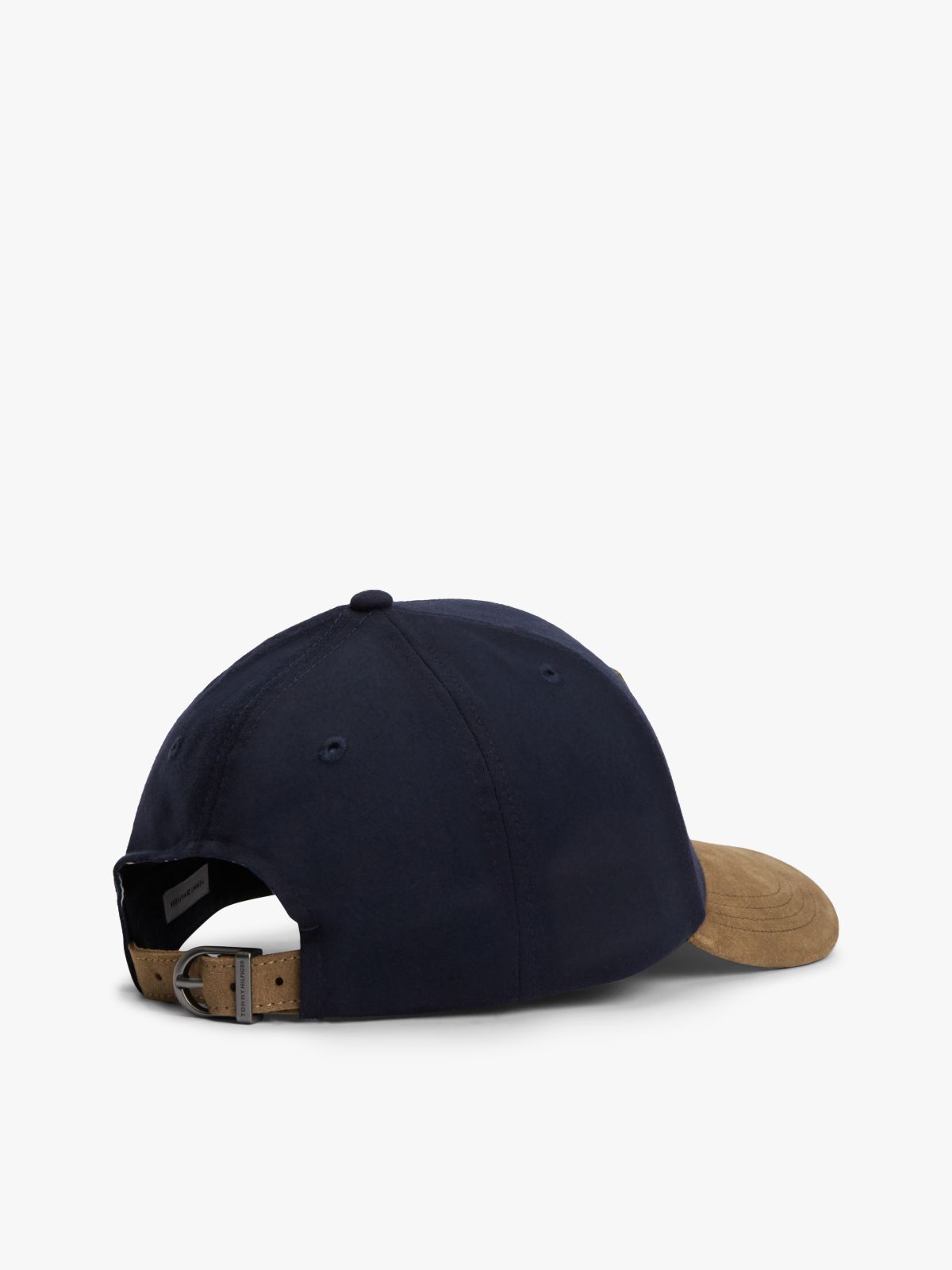 Hilfiger Flag Suede Brim Baseball Cap — Blue