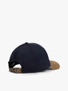 Hilfiger Flag Suede Brim Baseball Cap — Blue 2