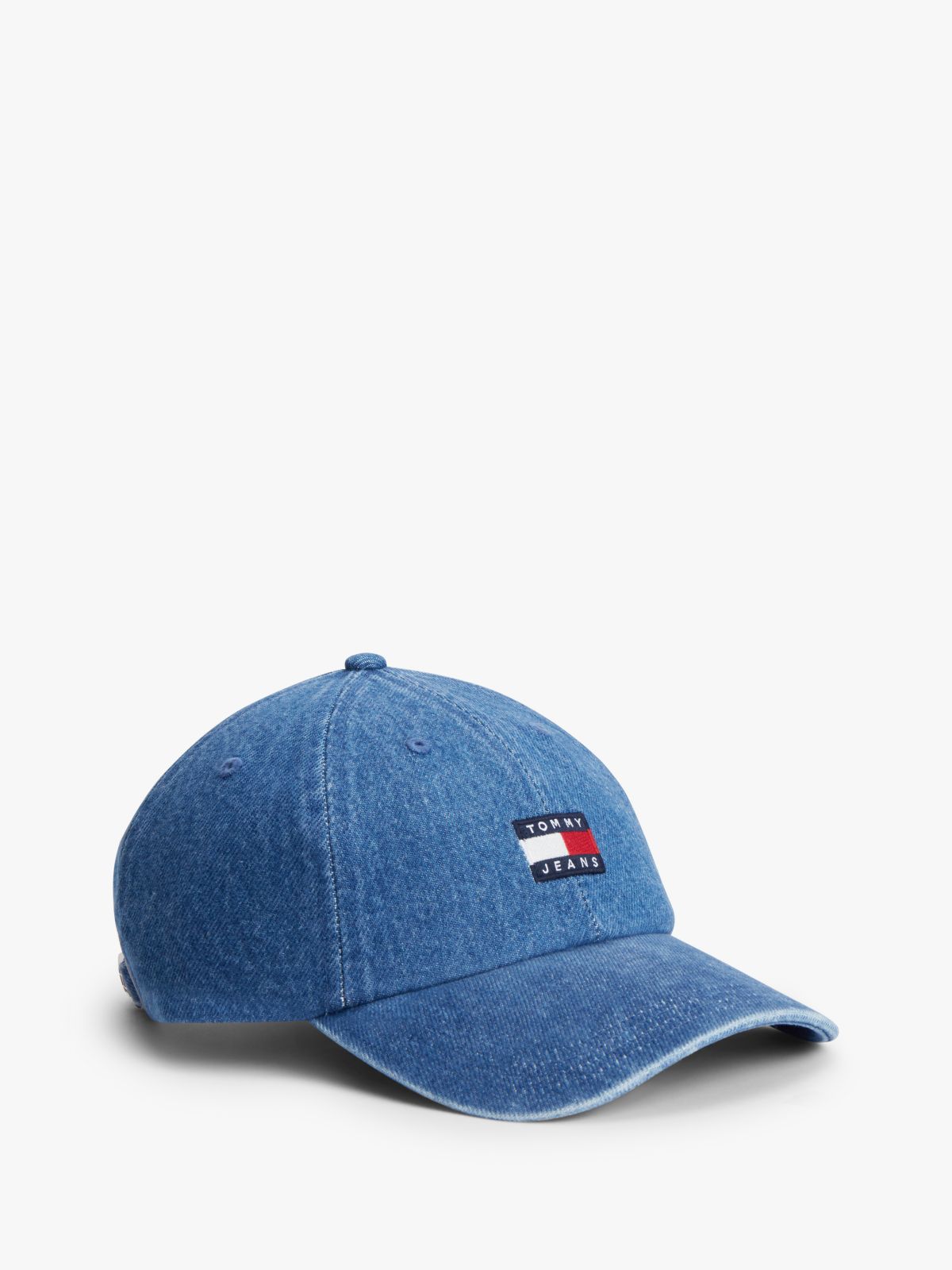 Heritage Logo Denim Baseball Cap — Blue