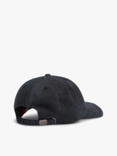 Heritage Logo Denim Baseball Cap — Black 2
