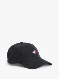 Heritage Logo Denim Baseball Cap — Black 1
