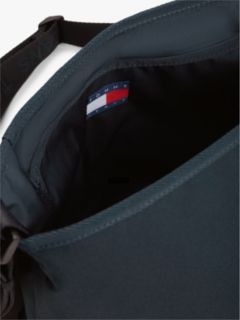 Essential Logo Crossbody Messenger Bag — Blue 4