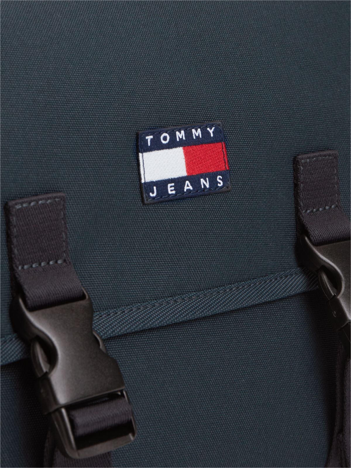 Essential Logo Crossbody Messenger Bag — Blue