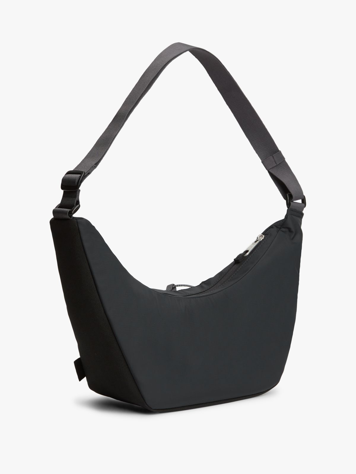 Logo Outdoor Crossbody Bag — Black