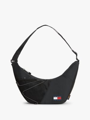 sac à bandoulière outdoor à logo black pour hommes tommy jeans