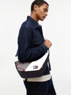 Logo Outdoor Crossbody Bag — White 2
