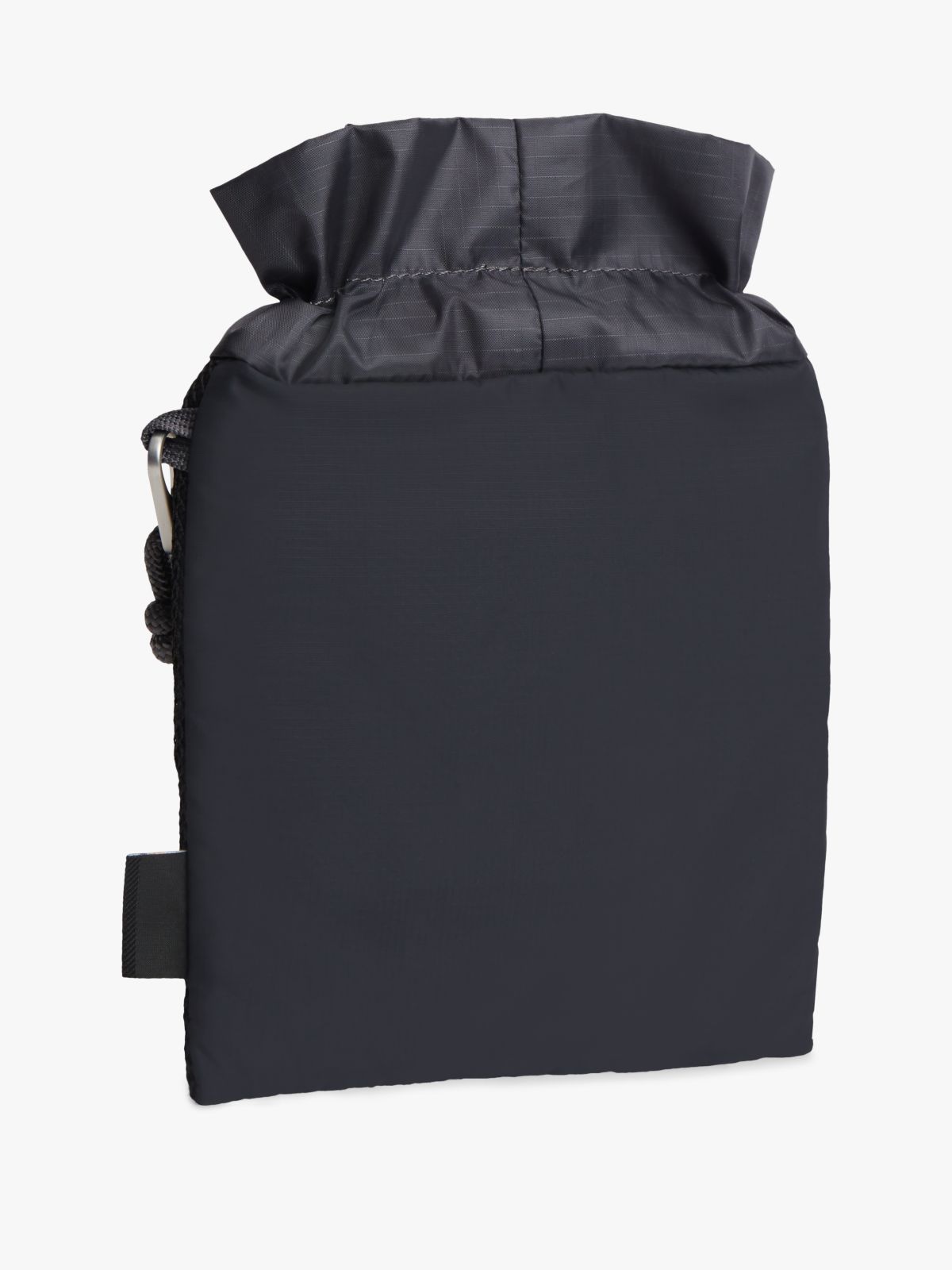 Outdoor Drawstring Sacoche Bag — Black