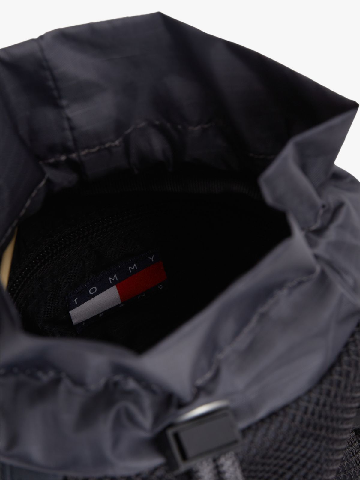 Outdoor Drawstring Sacoche Bag — Black