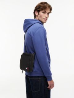 Logo Crossbody Reporter Bag — Black 2