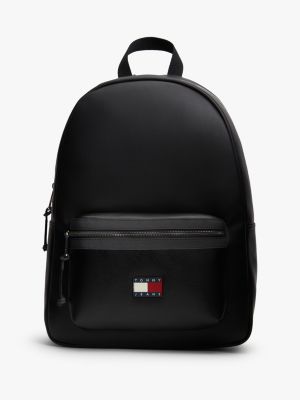 mochila con logo black de hombres tommy jeans