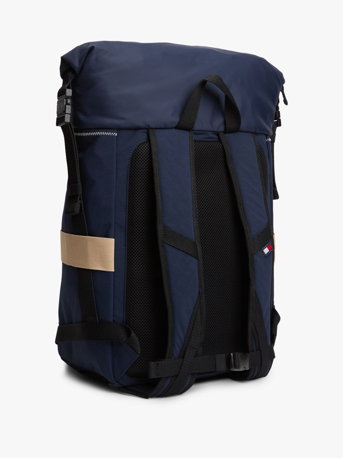 Archive Textile Easy Access Flap Backpack — Blue