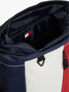 Archive Textile Easy Access Flap Backpack — Blue 4