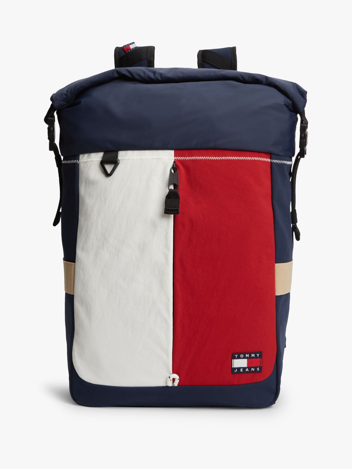 Archive Textile Easy Access Flap Backpack — Blue