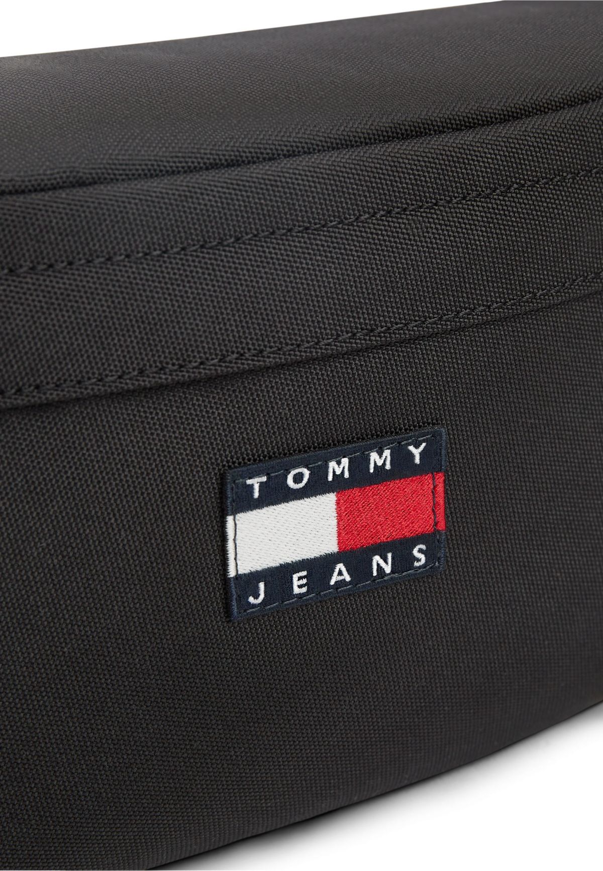Essential Repeat Logo Bum Bag — Black