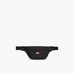 Essential Repeat Logo Bum Bag — Black 1