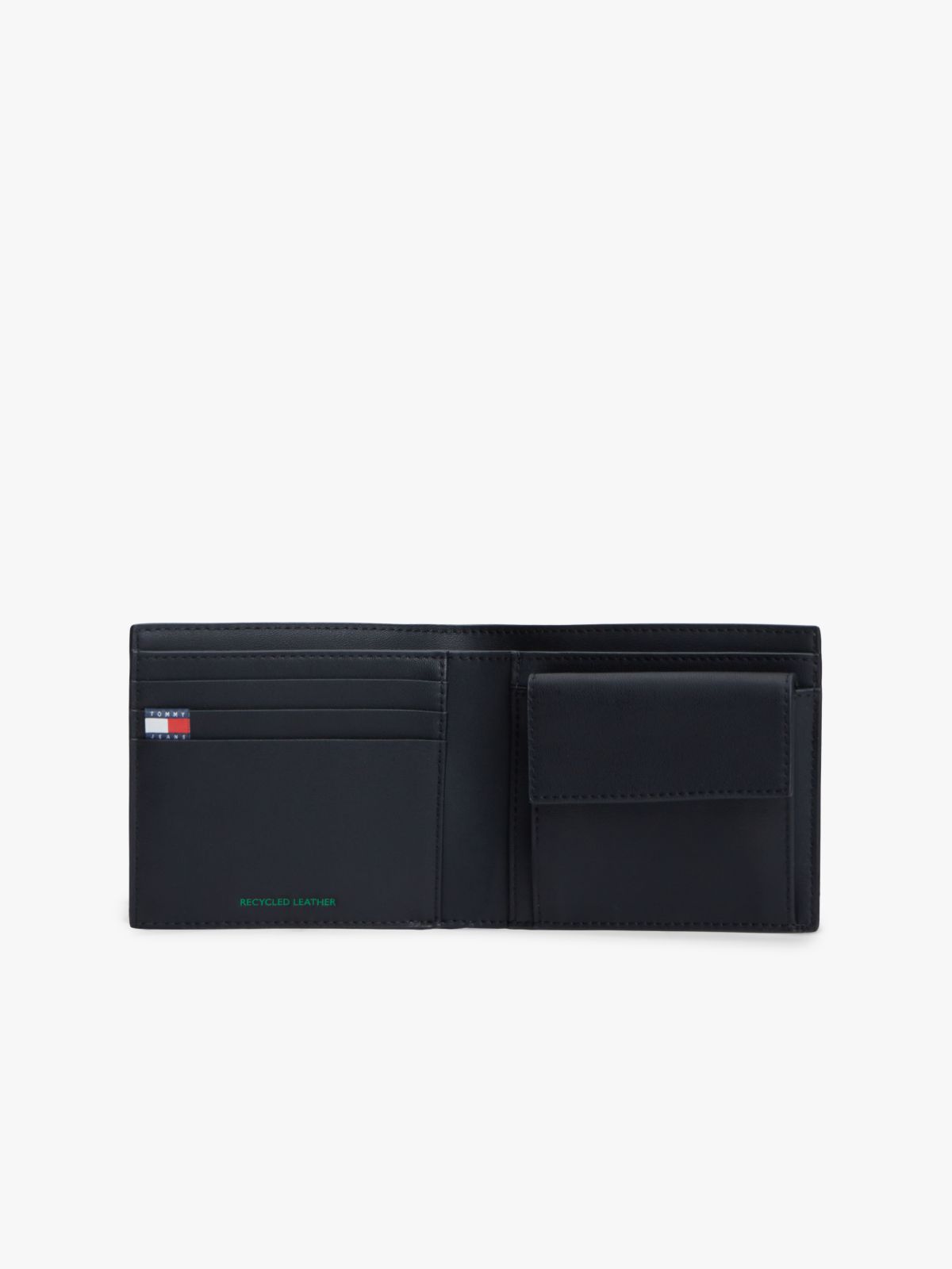 Heritage Wallet With Leather — Black