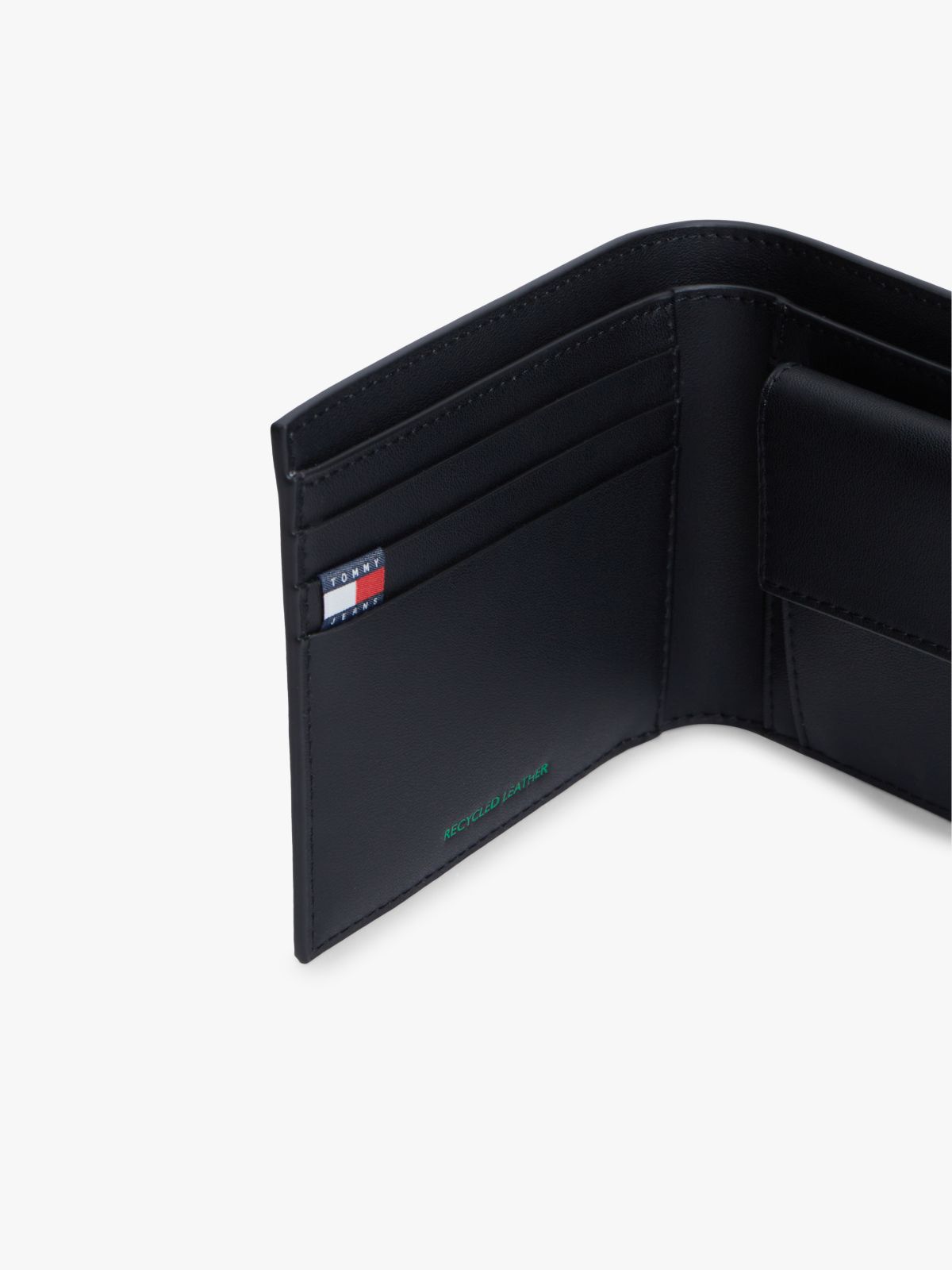 Heritage Wallet With Leather — Black