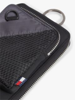 Lanyard Textile Wallet — Black 4