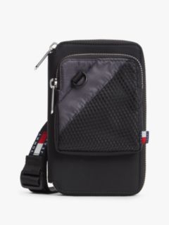 Lanyard Textile Wallet — Black 1