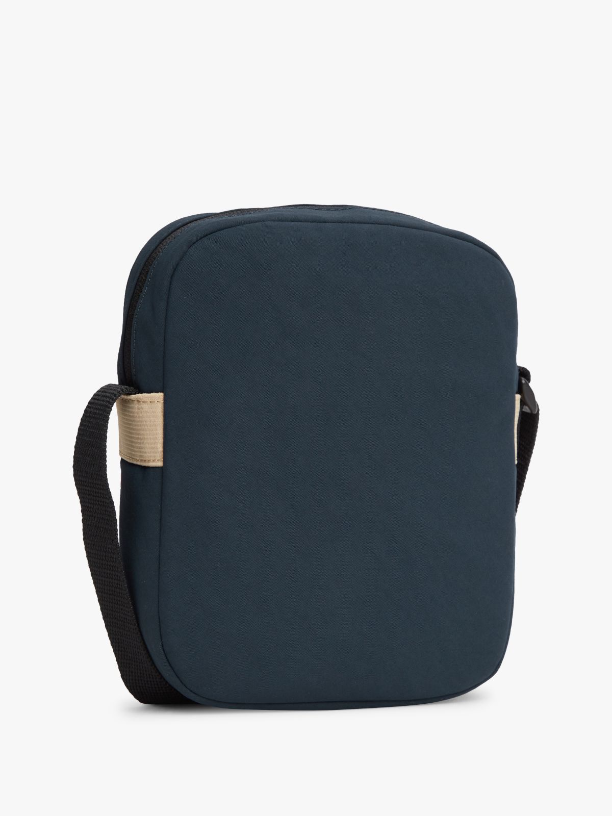 Archive Textile Crossbody Reporter Bag — Blue