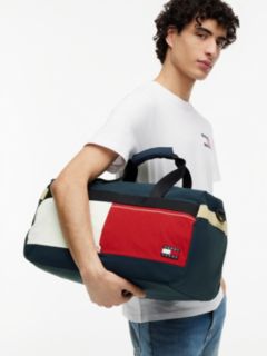 Archive Signature Colour-Blocked Duffel Bag — Blue 2