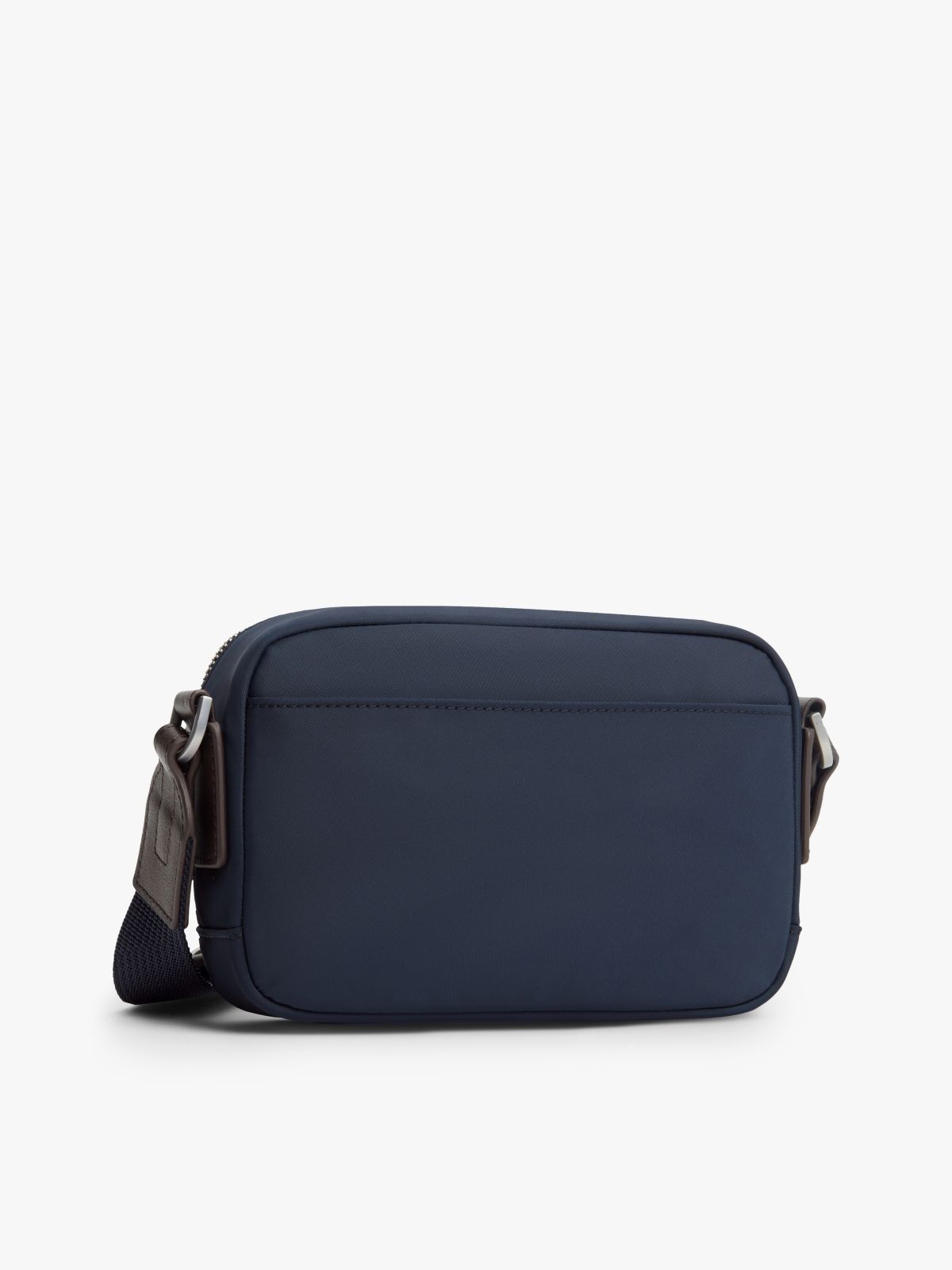 Heritage Colour-Blocked Crossbody Camera Bag — Blue