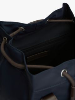 Heritage Logo Patch Sling Bag — Blue 4